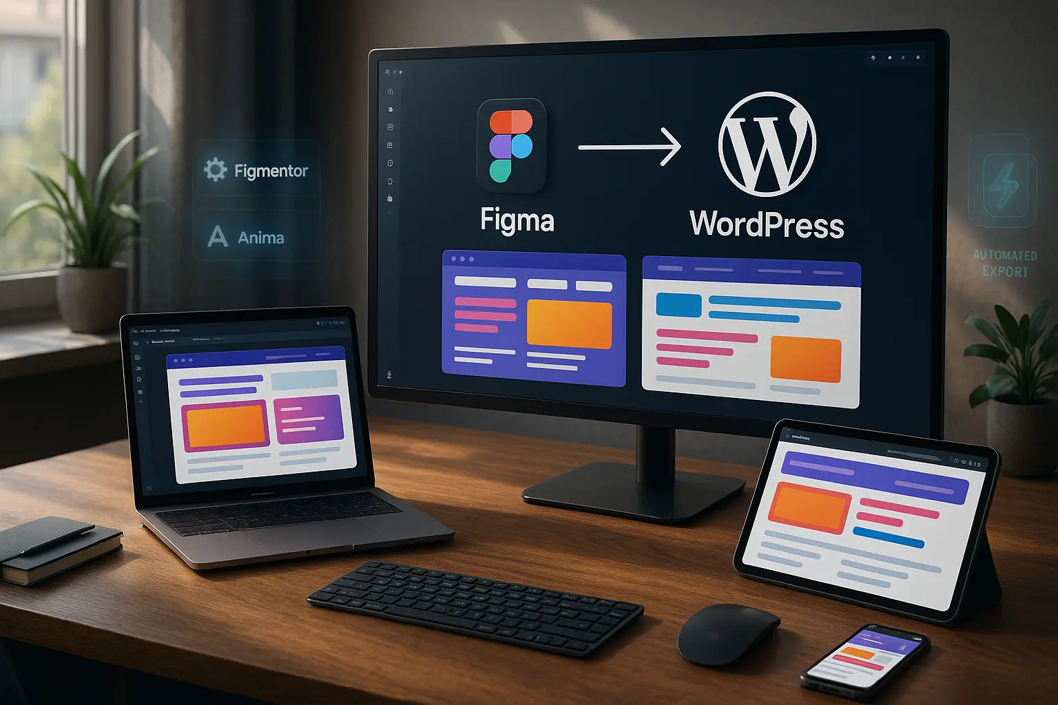 Featured image for Top 7 Figma to WordPress Plugins for 2025 – Free & Paid