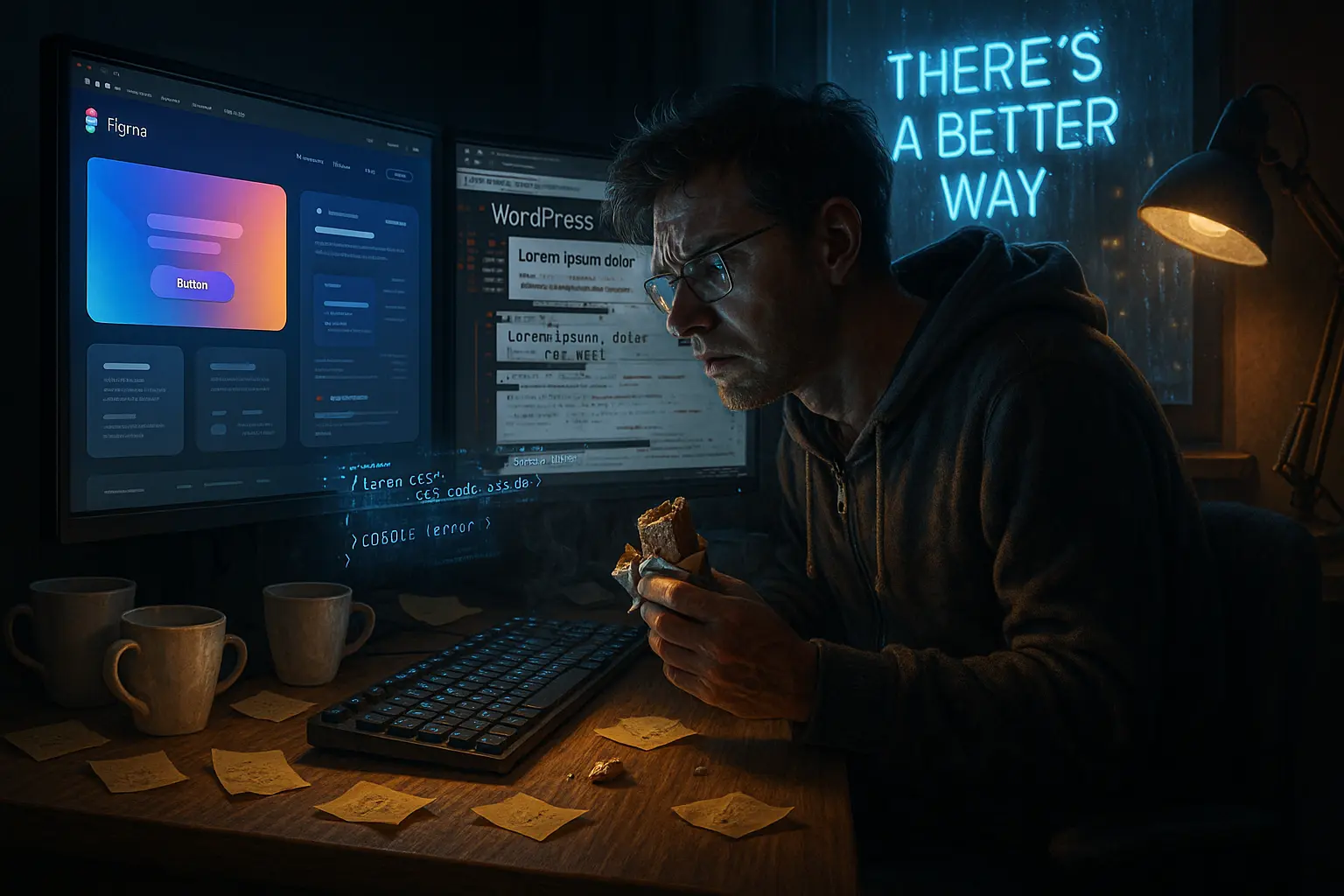 Featured image for Figma to WordPress Without Plugins? The Painful Truth (2025)