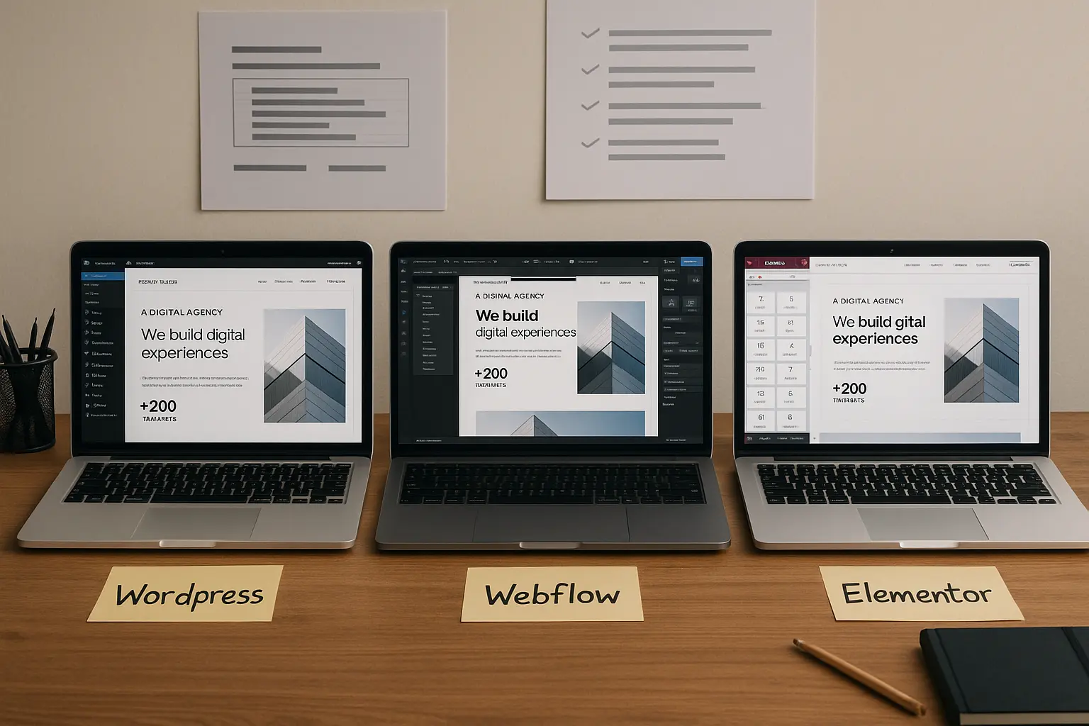 Featured image for WordPress vs Webflow vs Elementor for Figma Designers: What Really Wins?